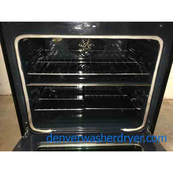 Samsung 30" Freestanding Electric Range, Flex DUO Oven, Black Stainless