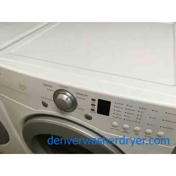 Luxurious LG Front Load Stackable Washer and Dryer with 1Year Warranty