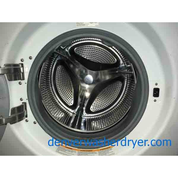 Luxurious LG Front Load Stackable Washer and Dryer with 1-Year Warranty!