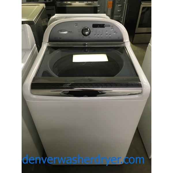 Wonderful Whirlpool Cabrio Platinum Washer, Steam Dryer, Electric, 1