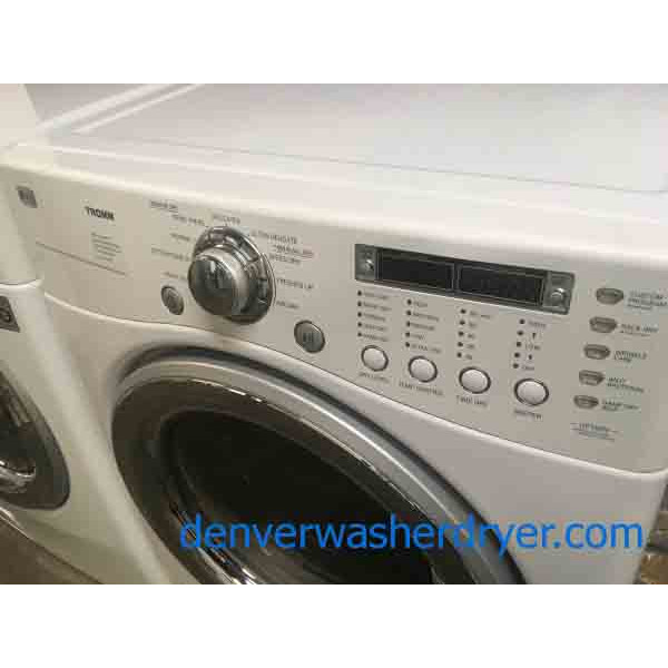 Stackable LG Tromm Front-Load Energy Star Washer/Dryer Set with 1-Year Warranty