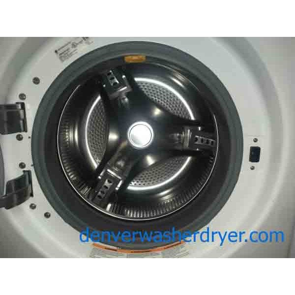 Stackable LG Tromm FrontLoad Energy Star Washer/Dryer Set with 1Year