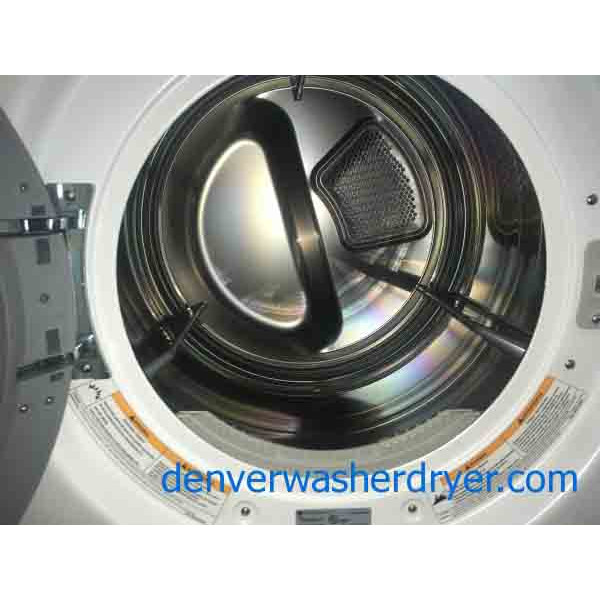 Stackable LG Tromm FrontLoad Energy Star Washer/Dryer Set with 1Year