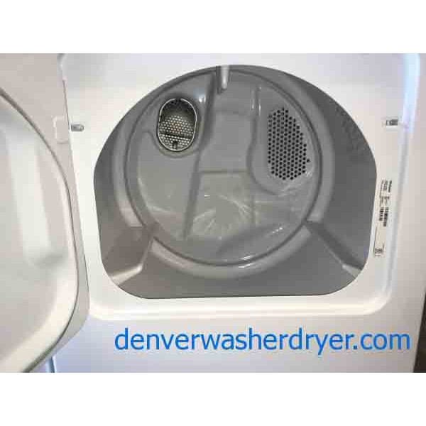 Matching White Whirlpool Washer and Dryer Set with a 6-Month Warranty!