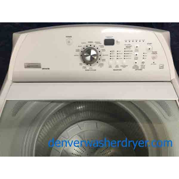 Single White Maytag HE Washing Machine, 1-Year Warranty