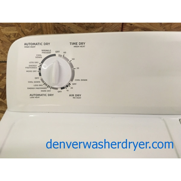 Admiral GAS Dryer, Wrinkle Prevent Option, 29″ Wide, Capacity 7.0 Cu.Ft., Quality Refurbished, 1-Year Warranty!