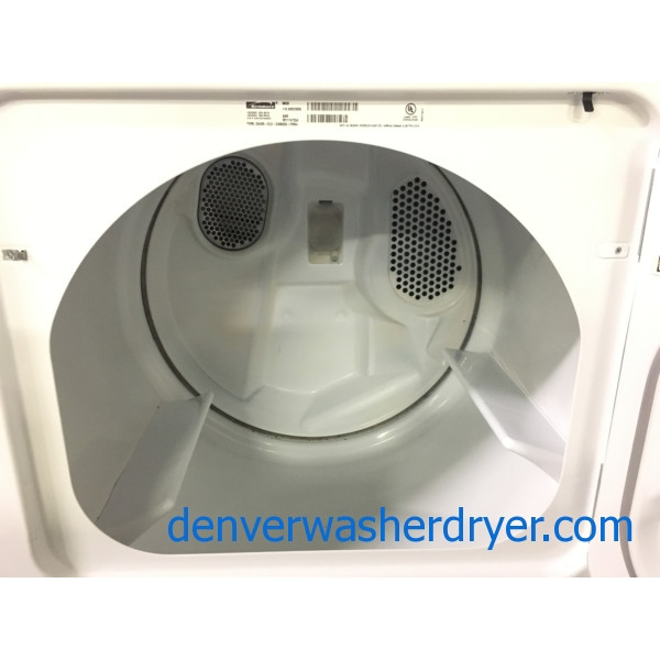 Nice Kenmore 500 Series Dryer, Auto Dry, 220V, 29″ Wide, Capacity 7.0 Cu.Ft., Quality Refurbished, 1-Year Warranty! 2nd-Year Parts Warranty