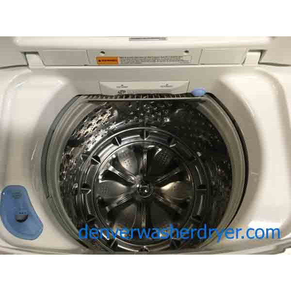 High-End LG Top-Load Washing Machine, HE, 4.5 Cu. Ft., Direct-Drive, White, 1-Year Warranty