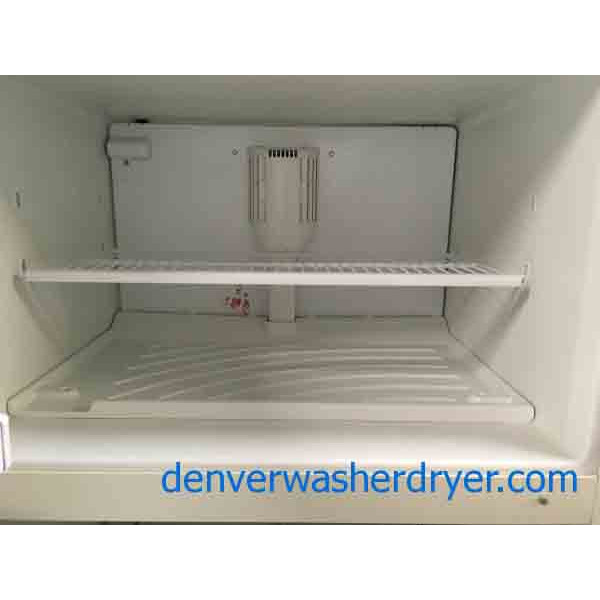 Wonderful Whirlpool Refrigerator, Almond Color, Glass Shelving, 20.9 Cu. Ft.