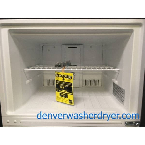 NEW!! Insignia TopMount Refrigerator, Stainless, Capacity 18.0 Cu.Ft