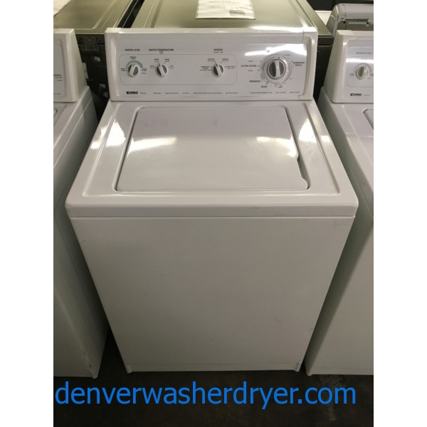 Kenmore 70 Series Washer, Heavy-Duty, Agitator, 3.2 Cu.Ft. Capacity, Ultra Rinse System, Quality Refurbished, 1-Year Warranty!