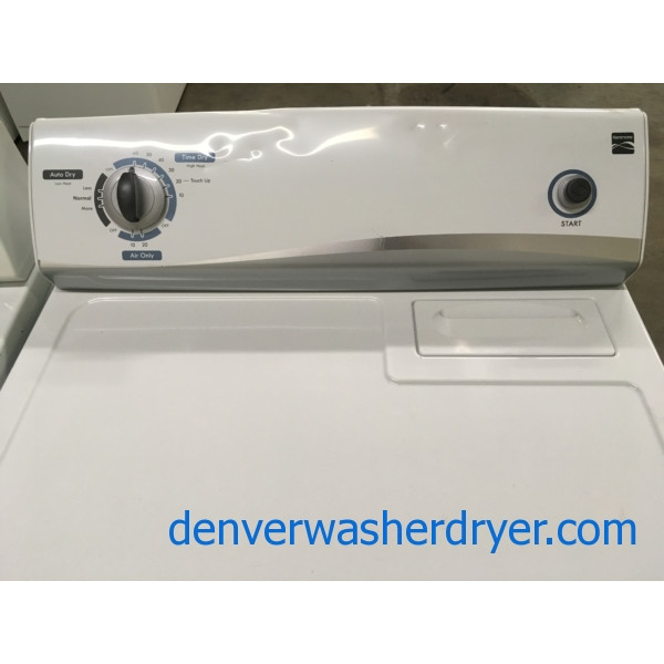 Kenmore "FlatBack" Dryer, 29" Wide, Electric, 6.0 Cu.Ft. Capacity