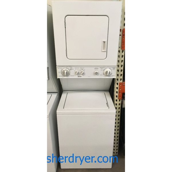Kenmore HeavyDuty Unitized Washer and Dryer, 220V, 24" Wide, Agitator