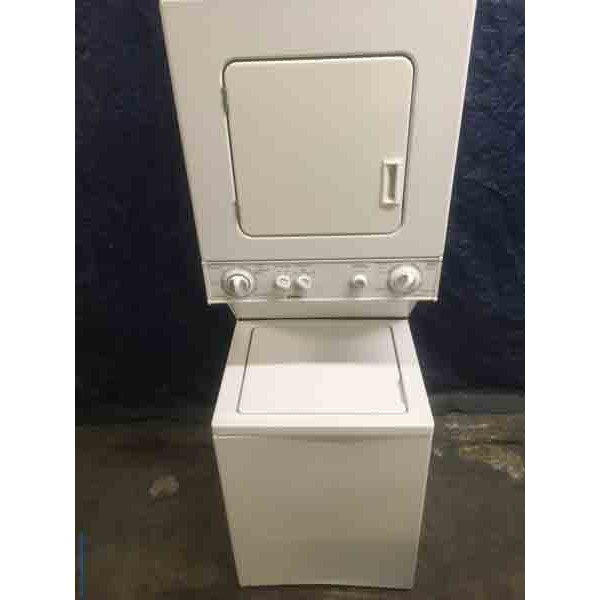 24″ Wide Stacked (Unitized) Laundry Center, Heavy-Duty Direct-Drive, Electric, Kenmore