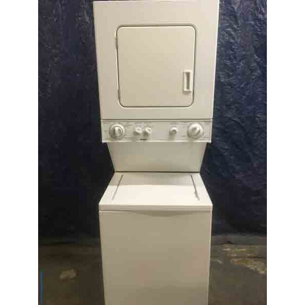 24" Wide Stacked (Unitized) Laundry Center, HeavyDuty DirectDrive