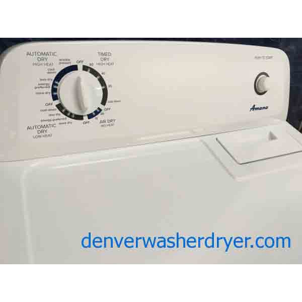 Amana(Maytag) Washer Dryer Set, Direct-Drive, Super Capacity, 220v & Used LG Touch Electric Range With Convection Oven!