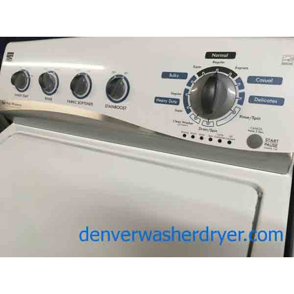 Modern Kenmore Washer and Dryer Set