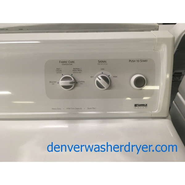 HeavyDuty Kenmore ELITE Dryer, Electric, 27" Wide, AutoMoisture