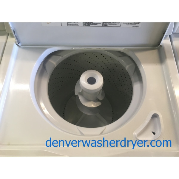 HeavyDuty Whirlpool Washer and Dryer Set, Agitator, Electric, Auto