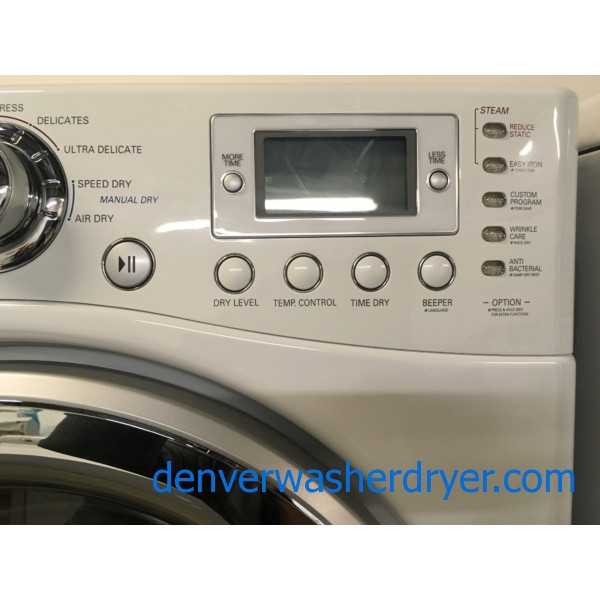 Awesome LG Ultra Capacity Set Steam, Sanitary and Steam Cycles, HE