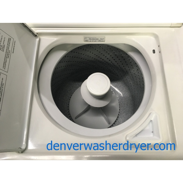 Heavy-Duty Kenmore 80 Series Washer, Agitator, 27″ Wide, 3.2 Cu.Ft. Capacity, Quality Refurbished, 1-Year Warranty!