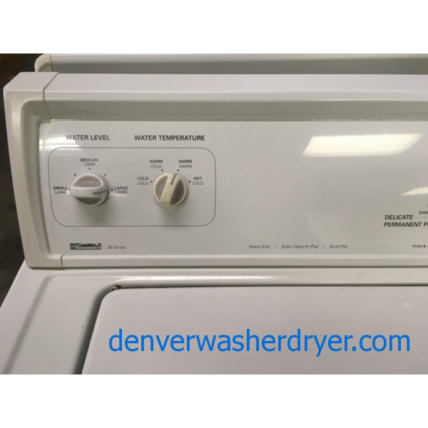 Kenmore 80 Series Washer, Agitator, Heavy-Duty, Adjust Speed, Capacity 3.2  Cu.Ft., Quality Refurbished, 1-Year Warranty! - #5136 - Denver Washer Dryer