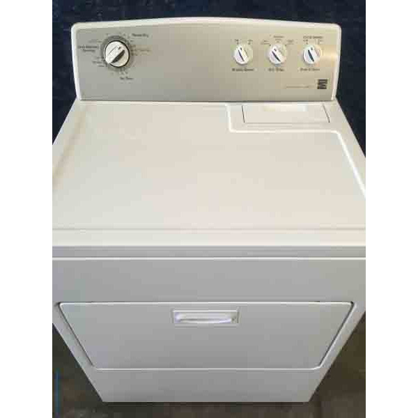 Kenmore 500 dryer with 1 year warranty