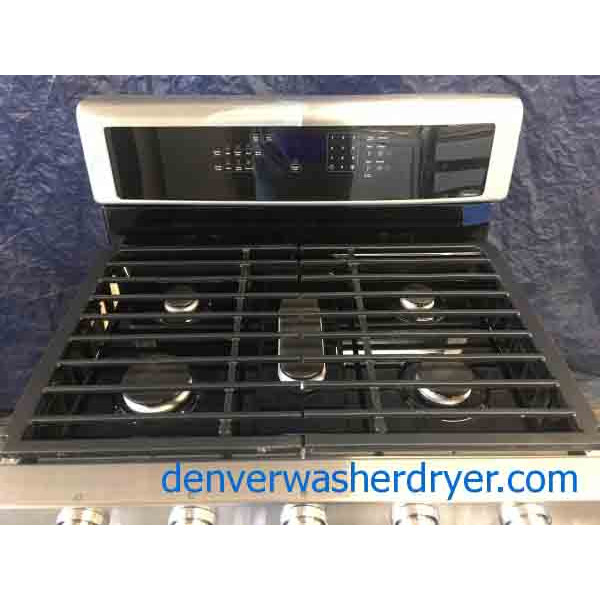 BrandNew Whirlpool Gold Series, Double Oven, Stainless Range, 1Year