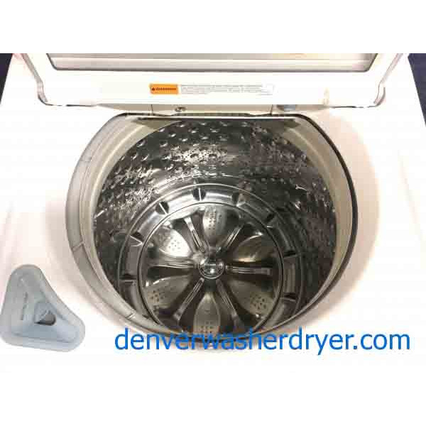 Futuristic LG Washer and Dryer set! With 1 Year Warranty