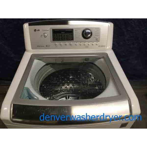 Futuristic LG Washer and Dryer set! With 1 Year Warranty
