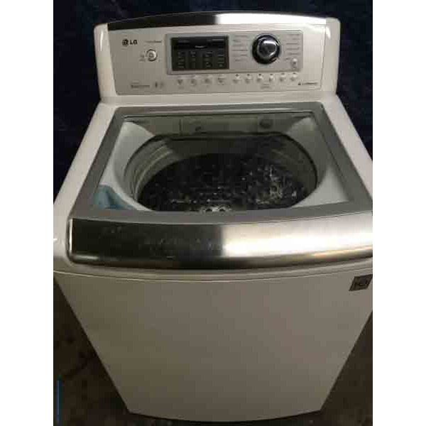 Futuristic LG Washer and Dryer set! With 1 Year Warranty