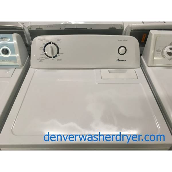 Amana 29″ Wide Dryer, Electric, Wrinkle Prevent Option, 6.5 Cu.Ft. Capacity, Barn Style Door, Quality Refurbished, 1-Year Warranty!