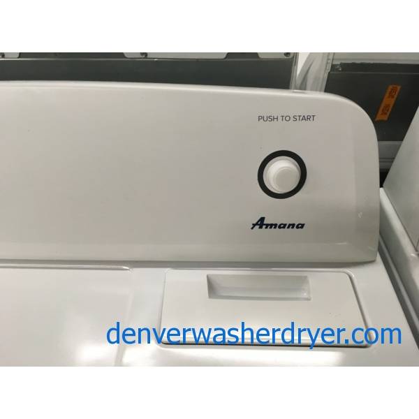 Amana 29″ Wide Dryer, Electric, Wrinkle Prevent Option, 6.5 Cu.Ft. Capacity, Barn Style Door, Quality Refurbished, 1-Year Warranty!