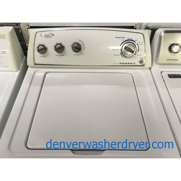 Whirlpool TopLoad Washer, 3.4 Cu.Ft. Capacity, Fabric Softener and