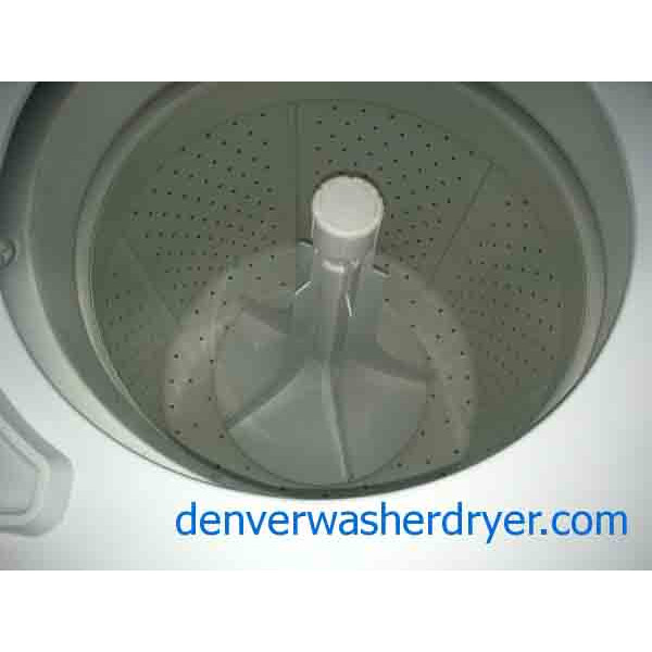 FullSize 27" Frigidaire Stacked Laundry Center, 220V, Commercial Heavy