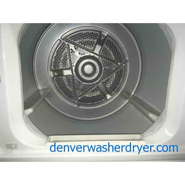 FullSize 27" Frigidaire Stacked Laundry Center, 220V, Commercial Heavy