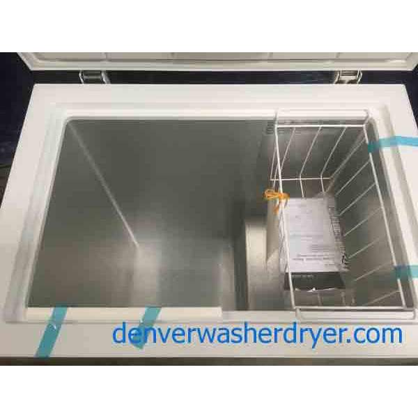 Brand-Spankin’-New Insignia 5.0 Cu. Ft. Chest Freezer!