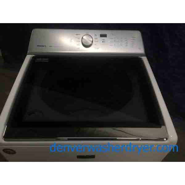 New Maytag Bravos 5.3 cu. ft. Top Loading Washing Machine with 1-Year Warranty