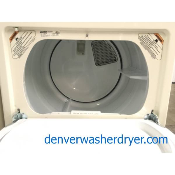 Heavy-Duty Almond Kenmore ELITE Dryer, Electric, 27″ Wide, Wrinkle Guard Option, 7.0 Cu.Ft. Capacity, Quality Refurbished, 1-Year Warranty!