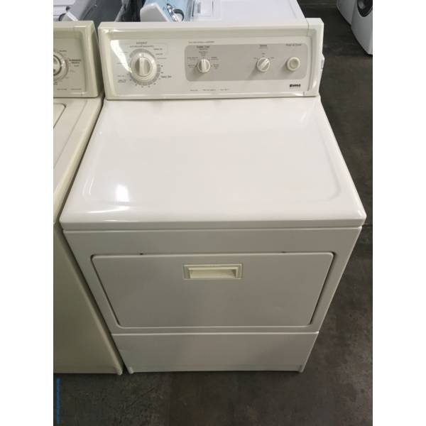Heavy-Duty Almond Kenmore ELITE Dryer, Electric, 27″ Wide, Wrinkle Guard Option, 7.0 Cu.Ft. Capacity, Quality Refurbished, 1-Year Warranty!