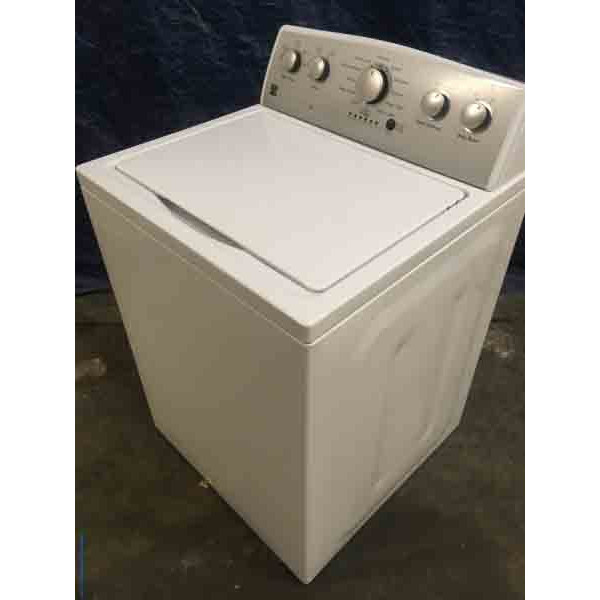 Oversized Kenmore Washing Machine, Triple Action Impeller, 1-Year Warranty