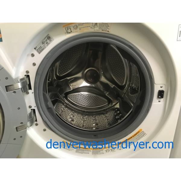 Fabulous LG Front Load Washer Dryer Set, Smart, Stackable, Quality Refurbished, 1 Year-Warranty,