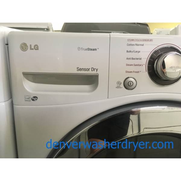 Fabulous LG Front Load Washer Dryer Set, Smart, Stackable, Quality