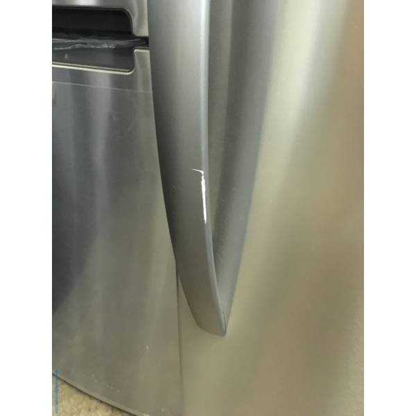 NEW!! Insignia Convertible Upright Freezer, Stainless, 13.8 Cu.Ft