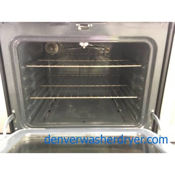 GE Stainless Steel Gas Stove and GE Dishwasher, Quality Refurbished, 1 Year-Warranty
