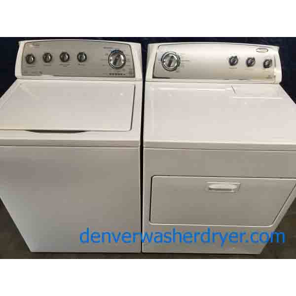 Energy Star Whirlpool Washing Machine With Matching Electric Dryer, 1