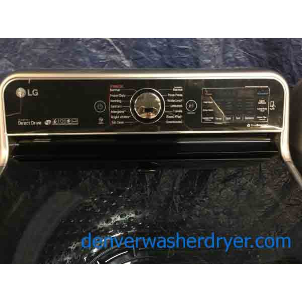 Mindblowing LG Washer Dryer Set, Electric, Silver/Grey, Steam, Dual-Open Door, 1-Year Warranty