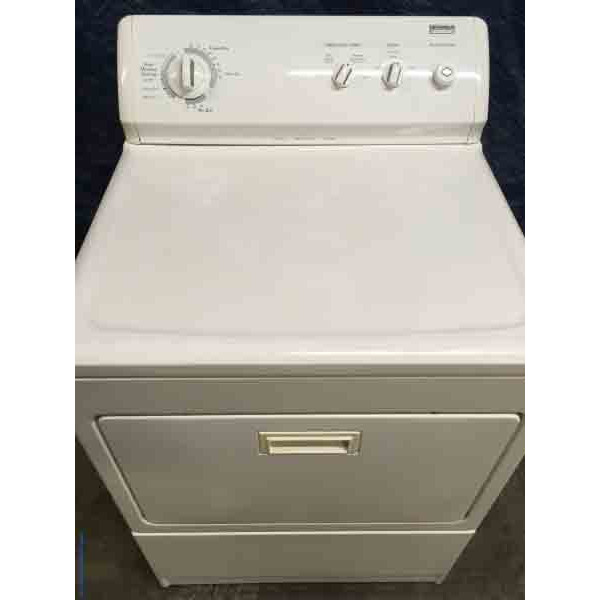 King Sized Kenmore Elite Dryer, 27" Wide, Quality Refurbished, 1Year
