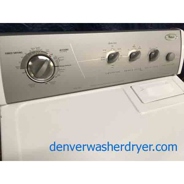 Electric Whirlpool Dryer, 29″ Wide, Quality Refurbished, 1-Year Warranty!