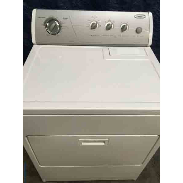 Electric Whirlpool Dryer, 29″ Wide, Quality Refurbished, 1-Year Warranty!